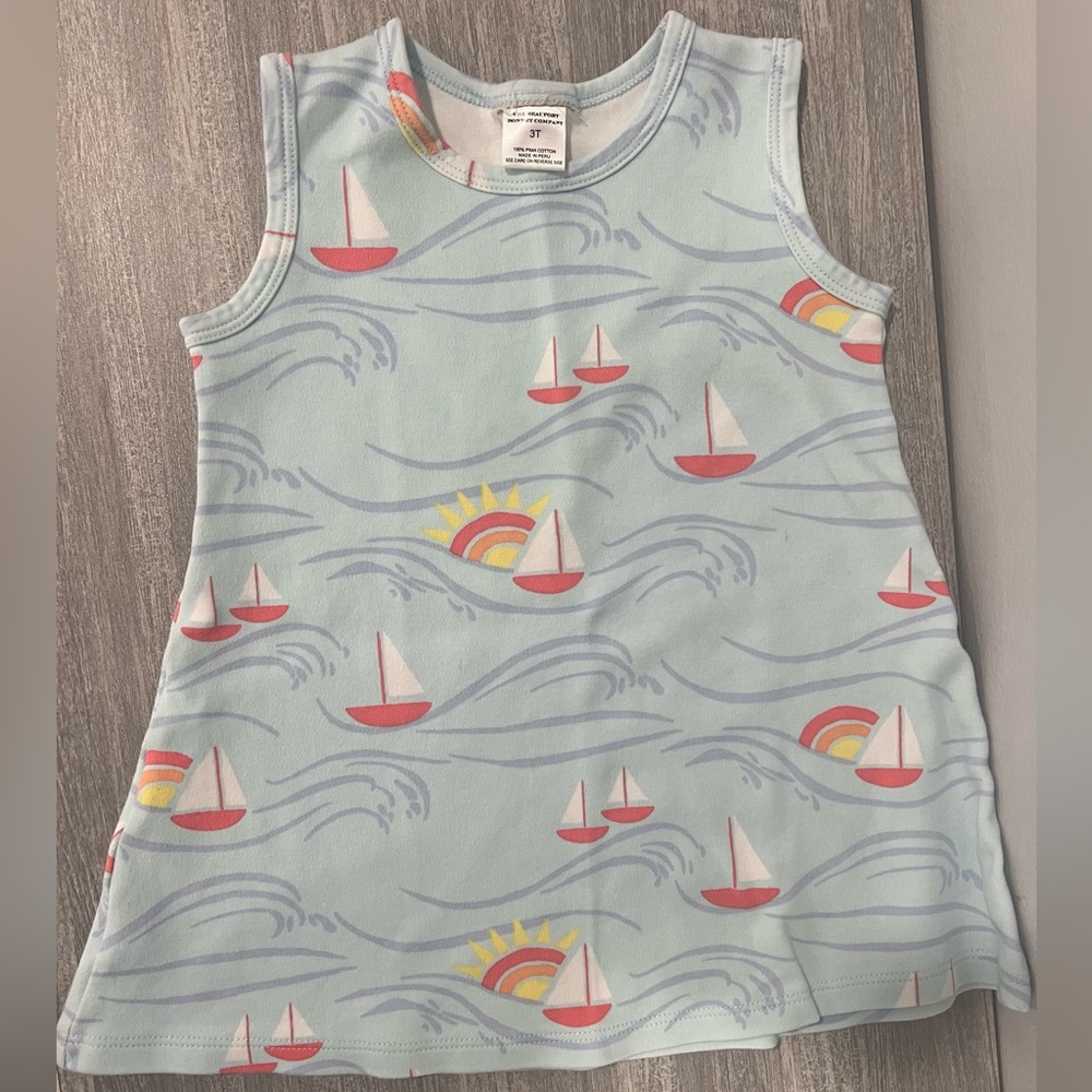 BEAUFORT BONNET COMPANY- Sleeveless Polly Play Dress 3T